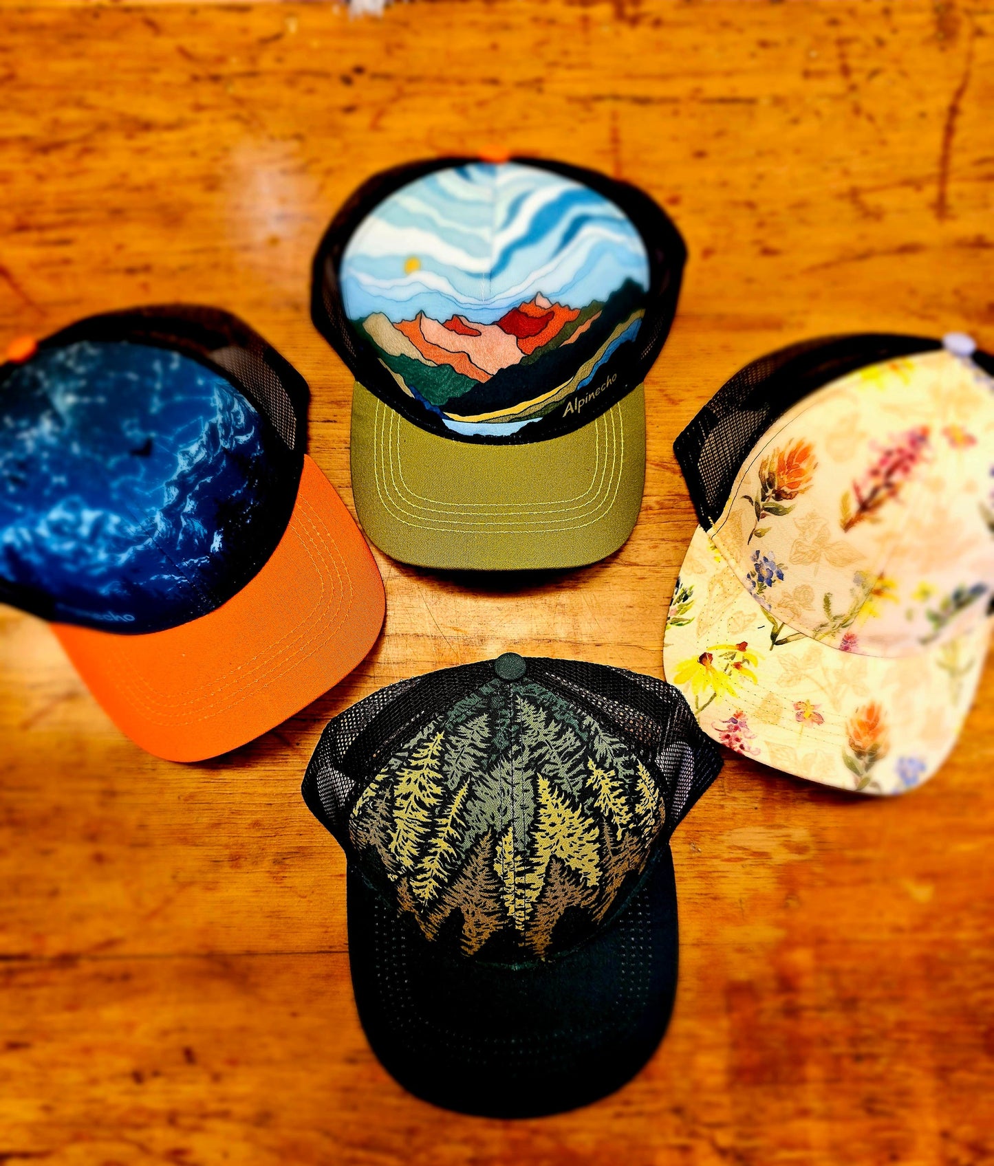 Mountain Layers Trucker Hat