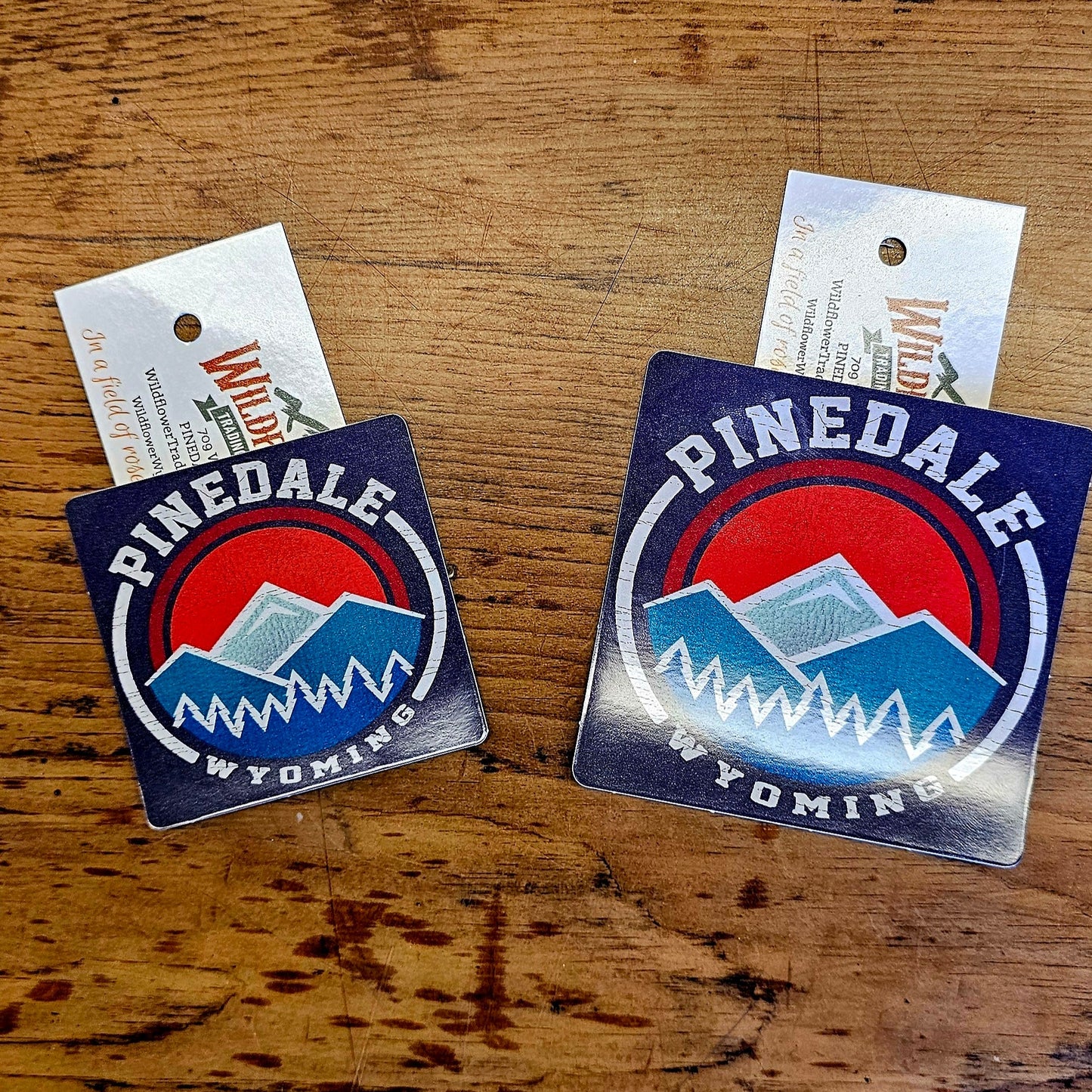Pinedale Wyoming Mountain Sticker