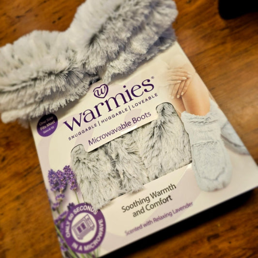 Warmies Microwaveable Slipper Boots